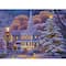 Sparkly Selections House & Christmas Tree Pre-Framed Diamond Painting Kit with Backlighting
